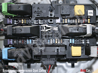 Предохранитель прикуривателя опель антара
